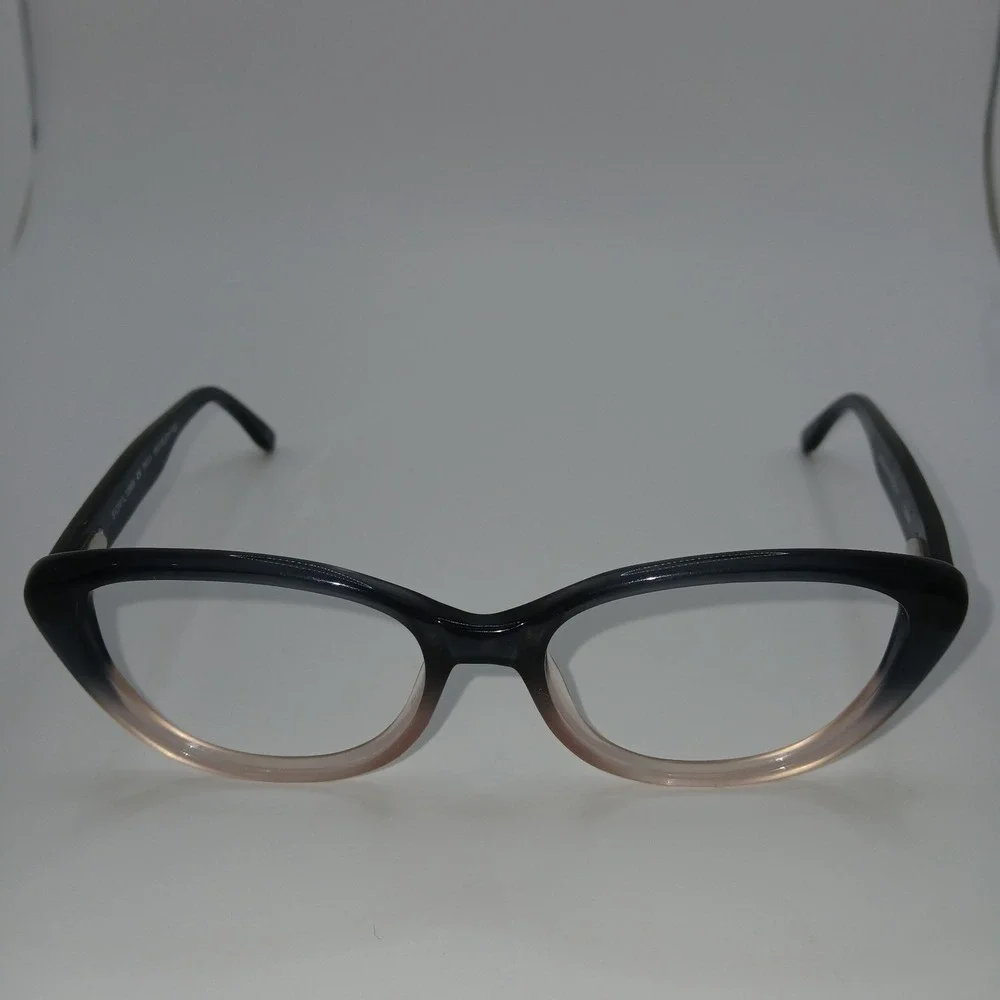 BCBGMAXAZRIA Paola Women Eyeglasses Frame Navy Blush Fade Full Rim 51-16-135mm